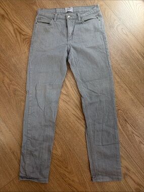 Slim Straight Men's Jeans in Light Gray